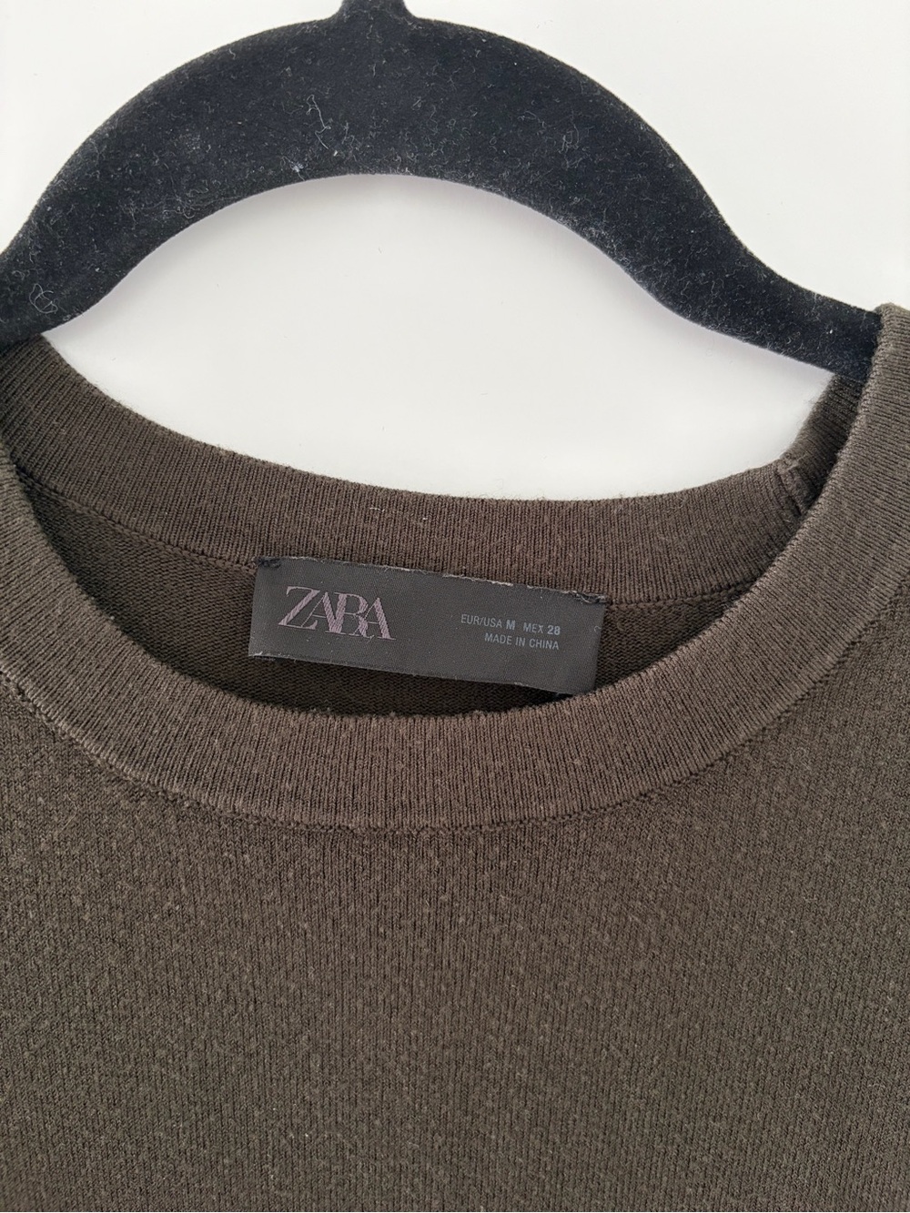 ZARA Basic Plain Knit Sweater - Picture 5 of 10
